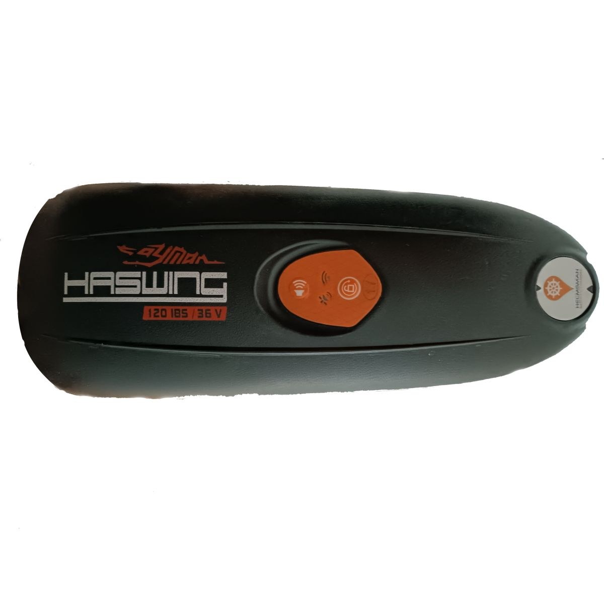 Лодочный электромотор (электроякорь) Haswing Cayman B с GPS, 36 вольт, 120 Lbs, нога 183 см, цвет черный. Товар уцененный