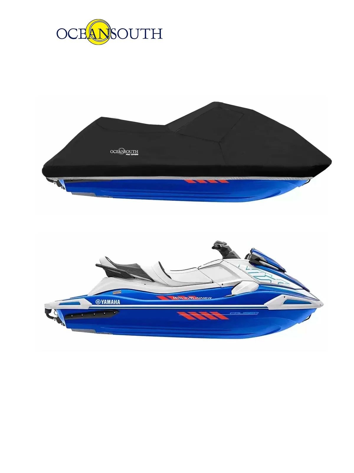 Тент Ocean South для гидроцикла Yamaha, серии VX и GP, черный