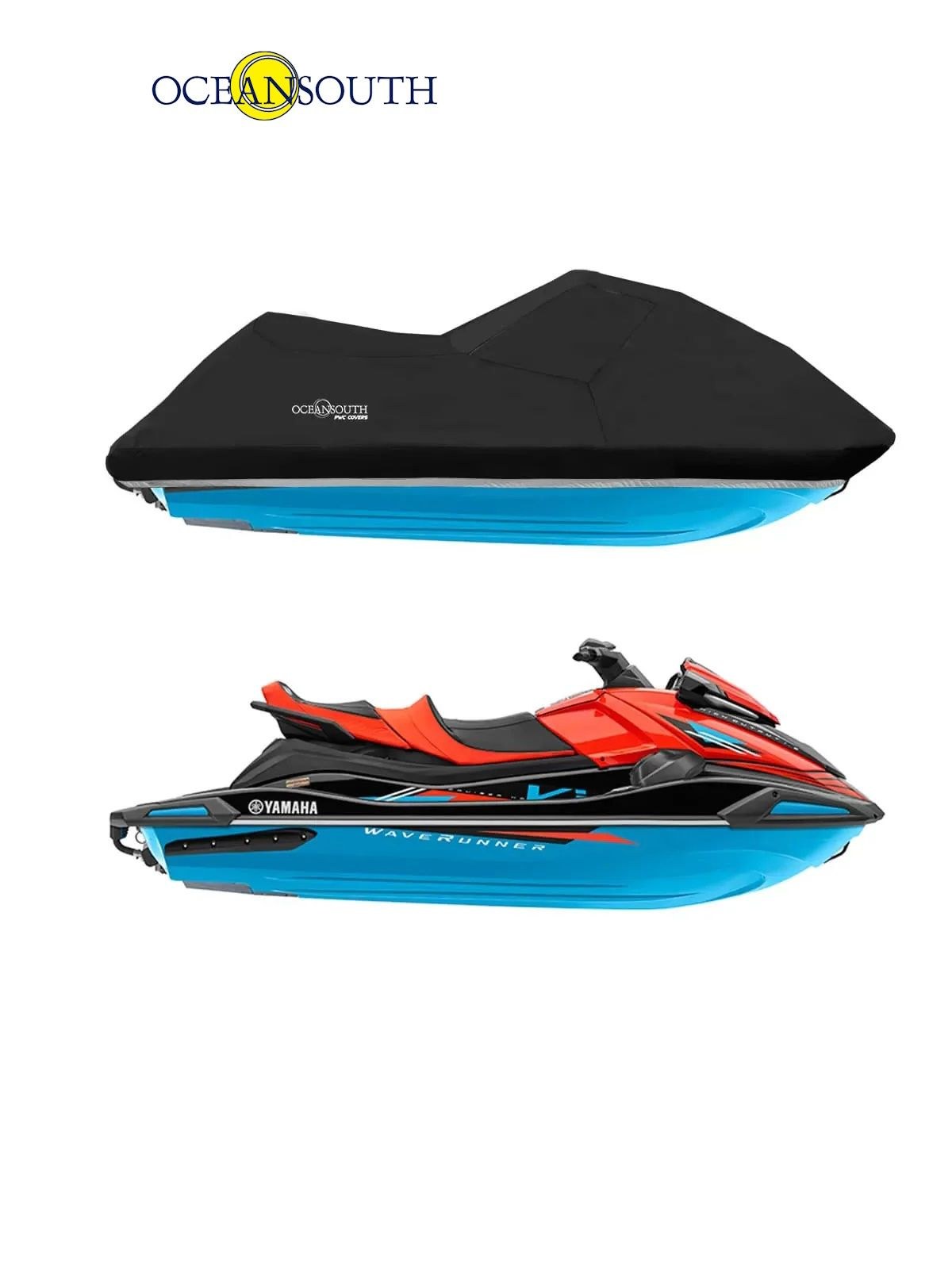 Тент Ocean South для гидроцикла Yamaha, серии VX и GP, черный