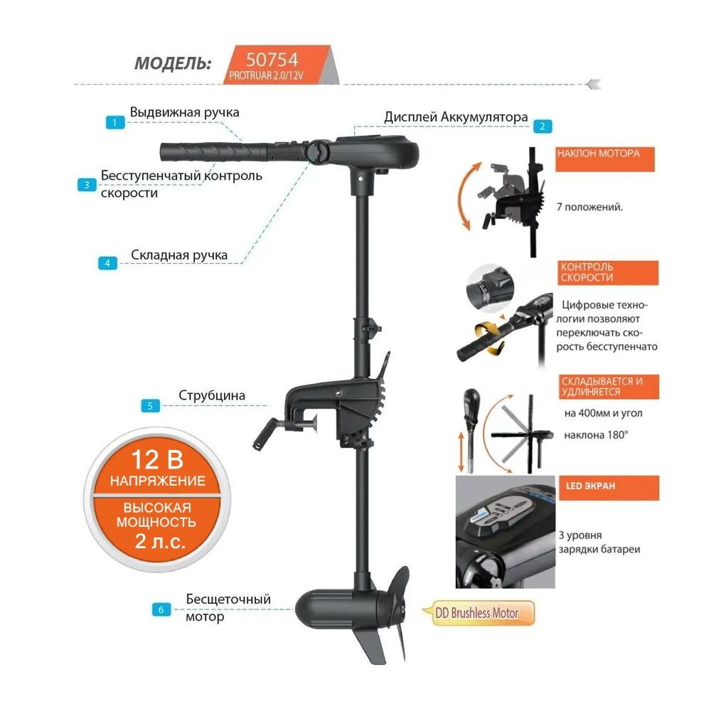 Лодочный электромотор Haswing Protruar 2.0
